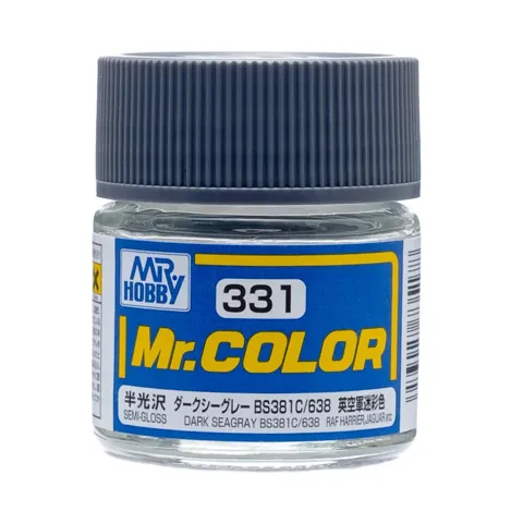 Gunze Mr. Color C331 tmavě mořská šedá BS381C 638 (10 ml)