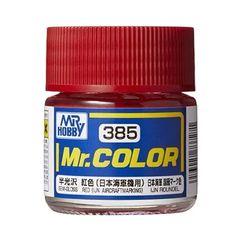 Gunze Mr. Color C385 červená – označení letadel IJN (10 ml)