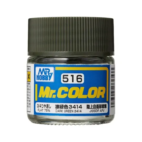 Gunze Mr. Color C516 tmavě zelená 3414 (10 ml)