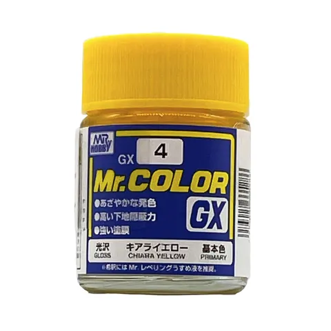 Gunze Mr. Color GX GX04 žlutá (18 ml)
