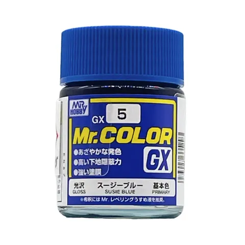 Gunze Mr. Color GX05 modrá Susie (18 ml)
