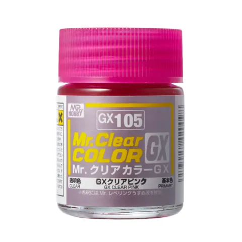 Gunze Mr. Clear Color GX105 čirá růžová (18 ml)