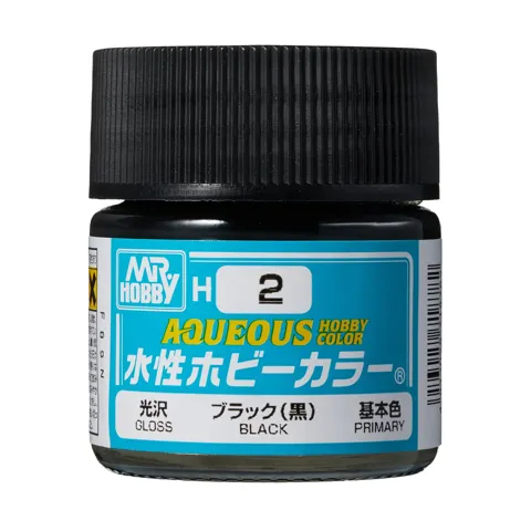 Gunze Aqueous Hobby Color H002 černá (10 ml)