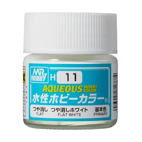 Gunze Aqueous Hobby Color H011 bílá matná (10 ml)