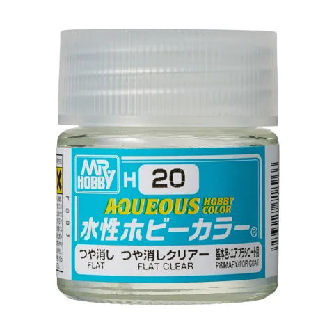 Gunze Aqueous Hobby Color H020 čirý matný lak (10 ml)