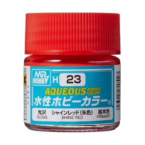 Gunze Aqueous Hobby Color H023 lesklá červená (10 ml)