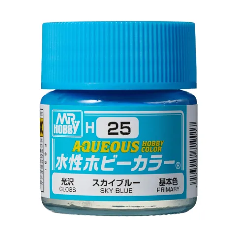 Gunze Aqueous Hobby Color H25 nebeská modrá (10 ml)