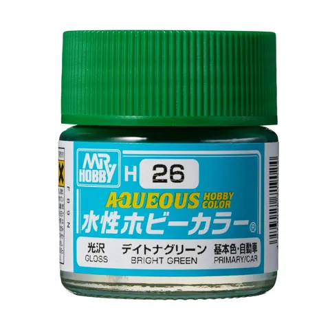 Gunze Aqueous Hobby Color H026 jasně zelená (10 ml)