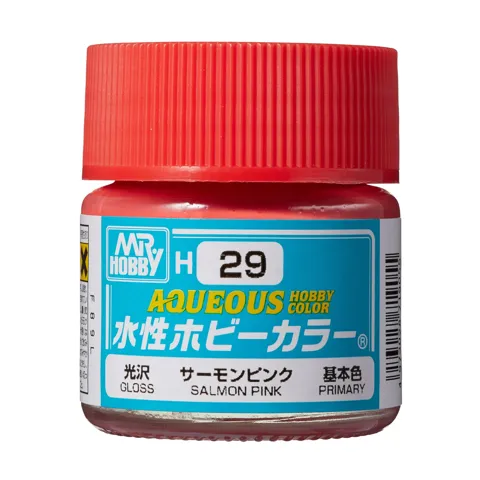 Gunze Mr.Hobby Aqueous Hobby Color H029 lososově růžová (10 ml)