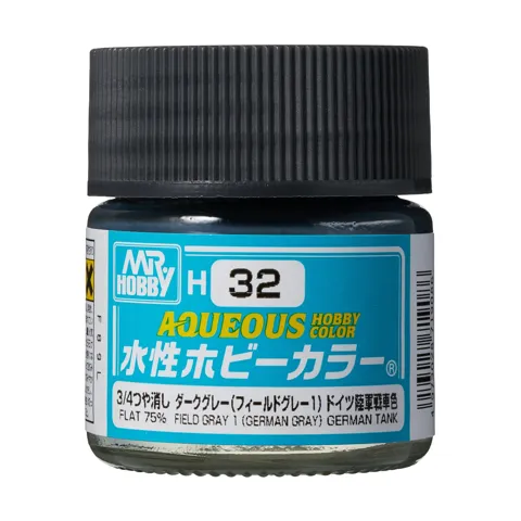 Gunze Aqueous Hobby Colors H032 polní šedá (10 ml)