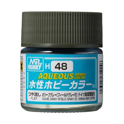 Gunze Aqueous Hobby Color H048 polní šedá (2) (10 ml)