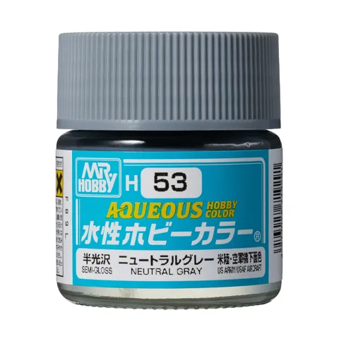 Gunze Aqueous Hobby Colors H053 neutrální šedá (10 ml)