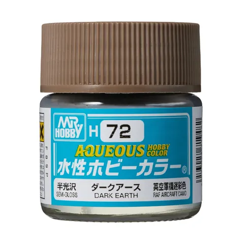 Gunze Aqueous Hobby Color H072 tmavě zemitá (10 ml)