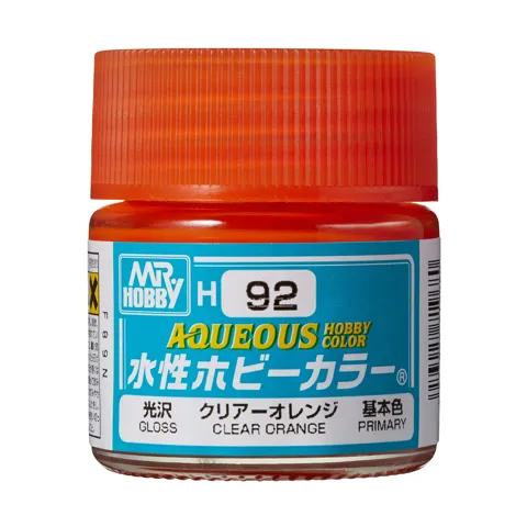 Gunze Aqueous Hobby Color H092 transparentní oranžová (10 ml)