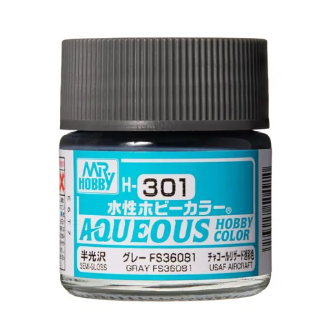 Gunze Aqueous Hobby Color H301 šedá FS 36081 (10 ml)