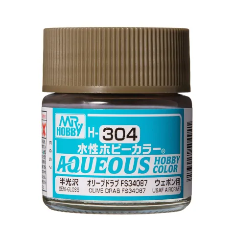 Gunze Aqueous Hobby Color H304 olivově zelená FS 34067 (10 ml)