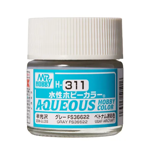 Gunze Aqueous Hobby Color H311 šedá FS 36622 (10 ml)