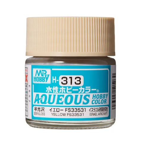 Gunze Aqueous Hobby Color H313 žlutá FS 33531 (10 ml)
