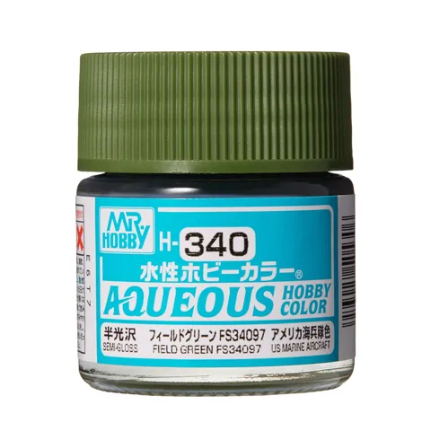 Gunze Aqueous Hobby Color H340 polní zelená FS34097 (10 ml)
