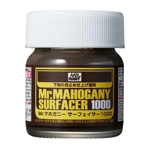 Gunze Mr. Mahogany Surfacer 1000 mahagonový základ (40 ml)
