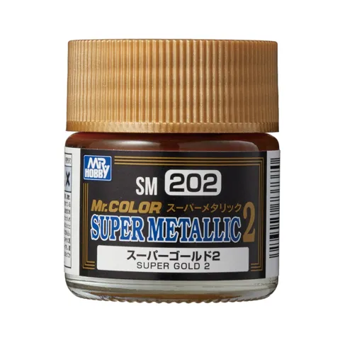 Gunze Mr. Color Super Metallic Colors II SM202 zlatá (10 ml)