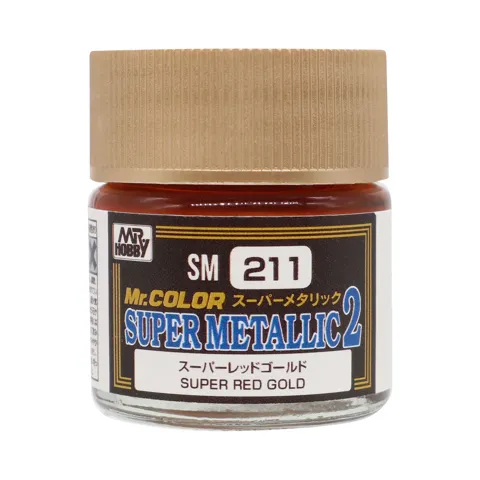 Mr.Hobby Mr. Color Super Metallic 2 SM-211 červené zlato (10 ml)