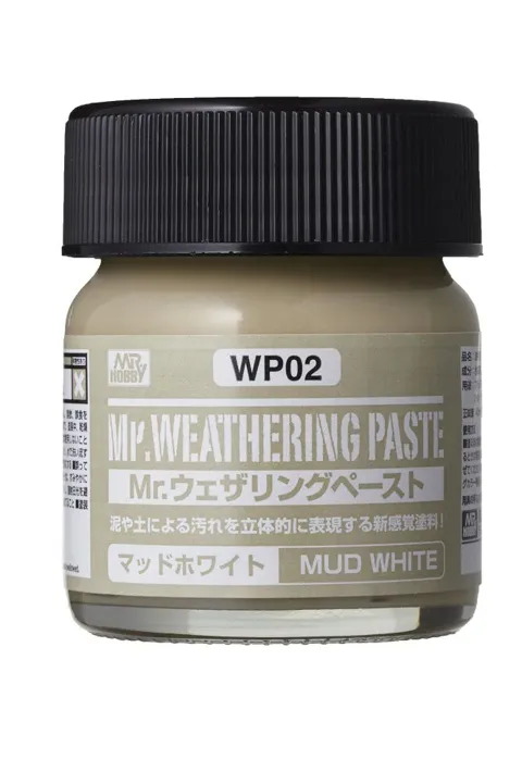 Gunze Mr. Weathering Paste WP02 bílé bahno (40 ml)