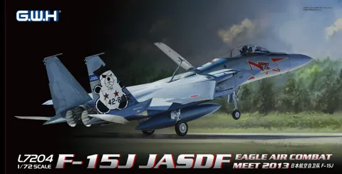 Krabice stavebnice Great Wall Hobby GWHL7204 F-15J JASDF v měřítku 1/72 — obrázek 2
