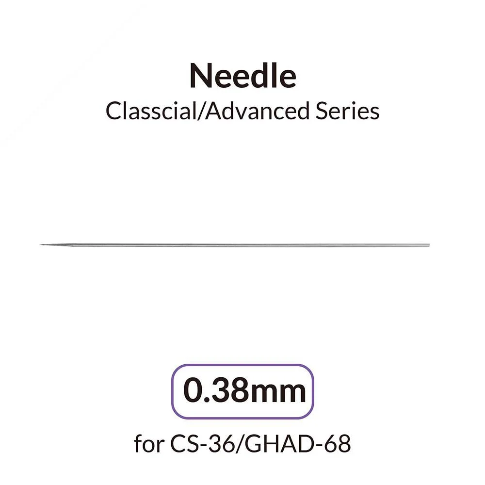 Náhradní jehla Gaahleri 40584 o průměru 0,38 mm pro airbrush CS-36 a GHAD-68