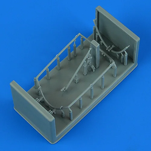 Resinový rám kabiny Quickboost QB32372 pro He 162A-1/2 v měřítku 1/32