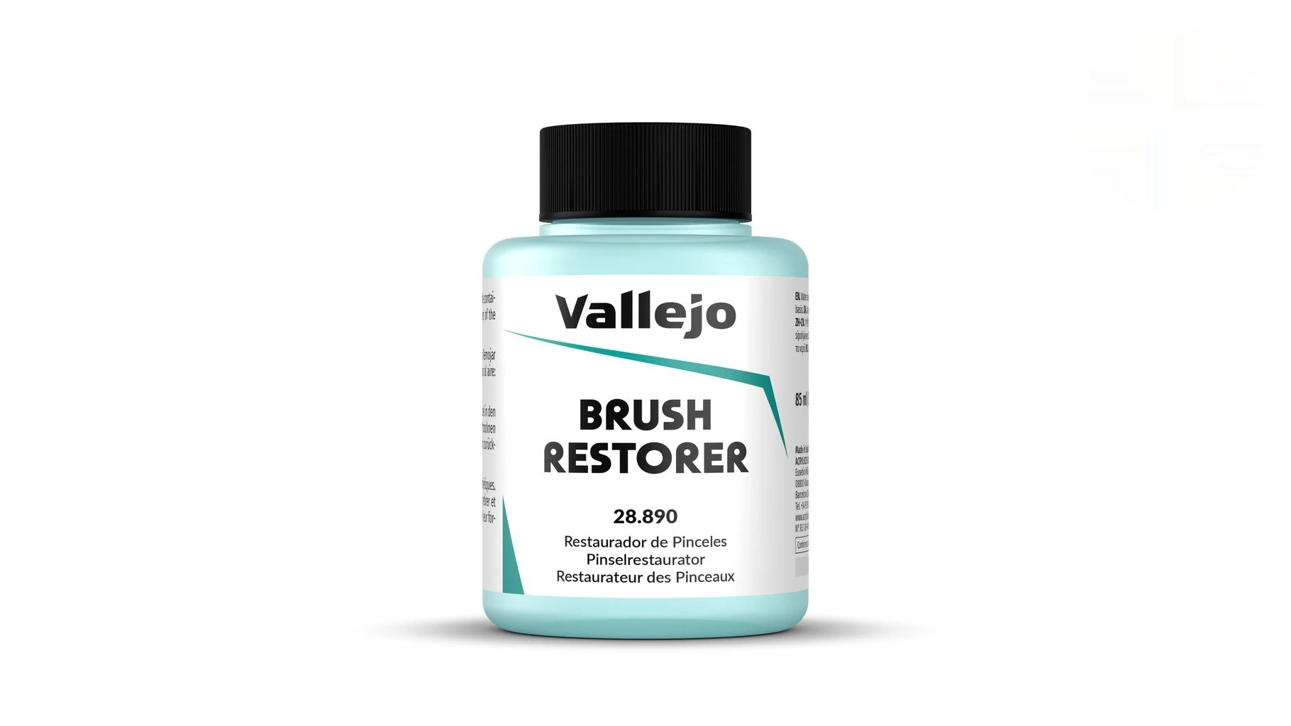 Lahvička Vallejo Auxiliary 28890 Brush Restorer 85 ml, obnovovač štětců