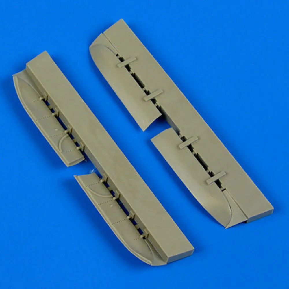 Resinové kryty podvozku Quickboost QB72433 pro Bf 110 v měřítku 1/72