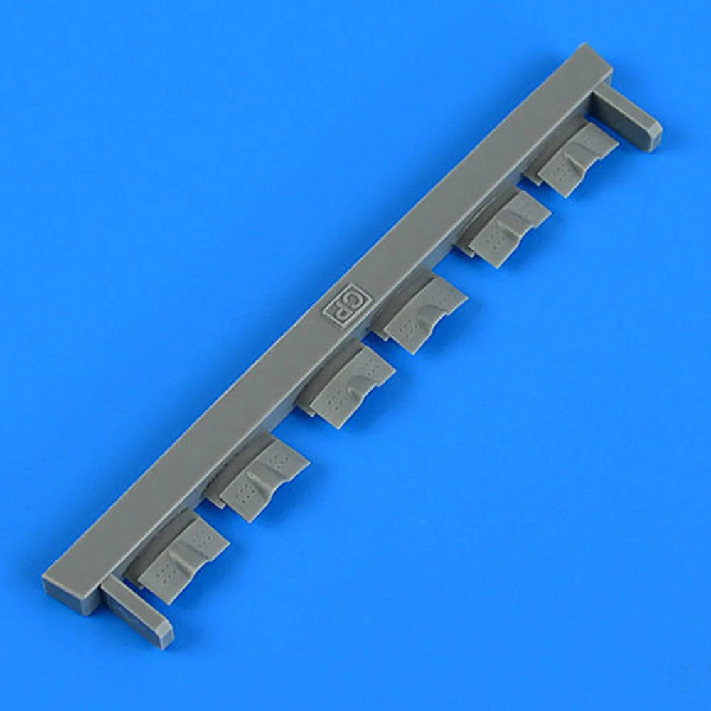 Resinové výfukové klapky Quickboost QB72658 pro model La-5 v měřítku 1/72