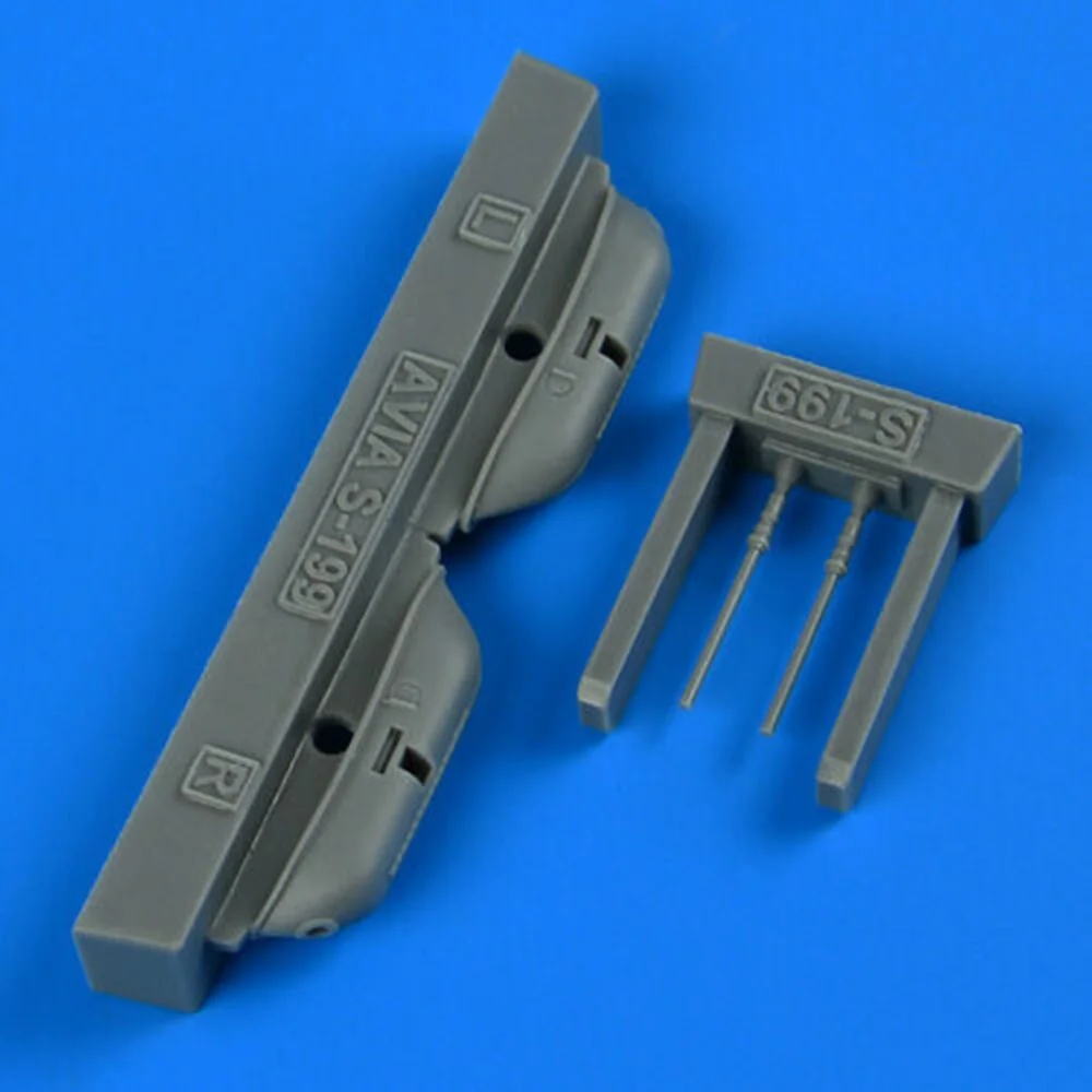 Resinové kanónové gondoly Quickboost QB72679 pro Avia S-199 v měřítku 1/72