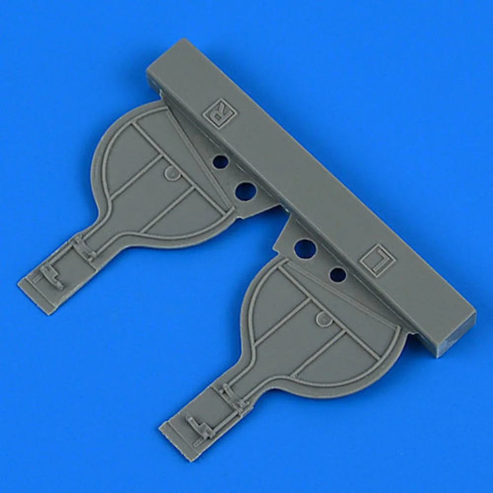 Resinové kryty podvozku Quickboost QB32253 pro Bf 108 v měřítku 1/32