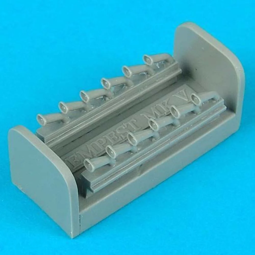 Resinové výfuky Quickboost QB48069 pro Hawker Tempest v měřítku 1/48