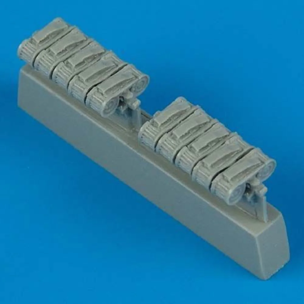 Quickboost QB48170 bubnové zásobníky kulometů Bf 110C/D v měřítku 1/48 pro stavebnici Eduard