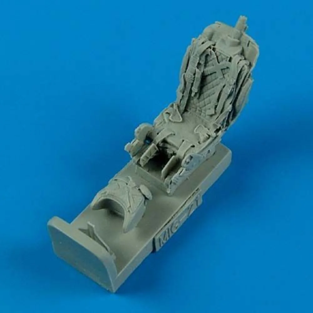 Resinová vystřelovací sedačka Aires Quickboost QB48507 1/48 pro MiG-21 s bezpečnostními pásy