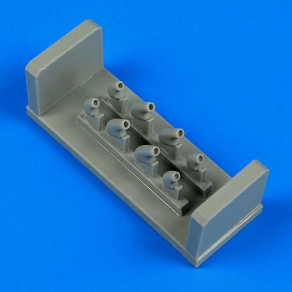 Resinová sada Quickboost QB48552 výfuky pro Yak-1/1b MODELSVIT v měřítku 1/48