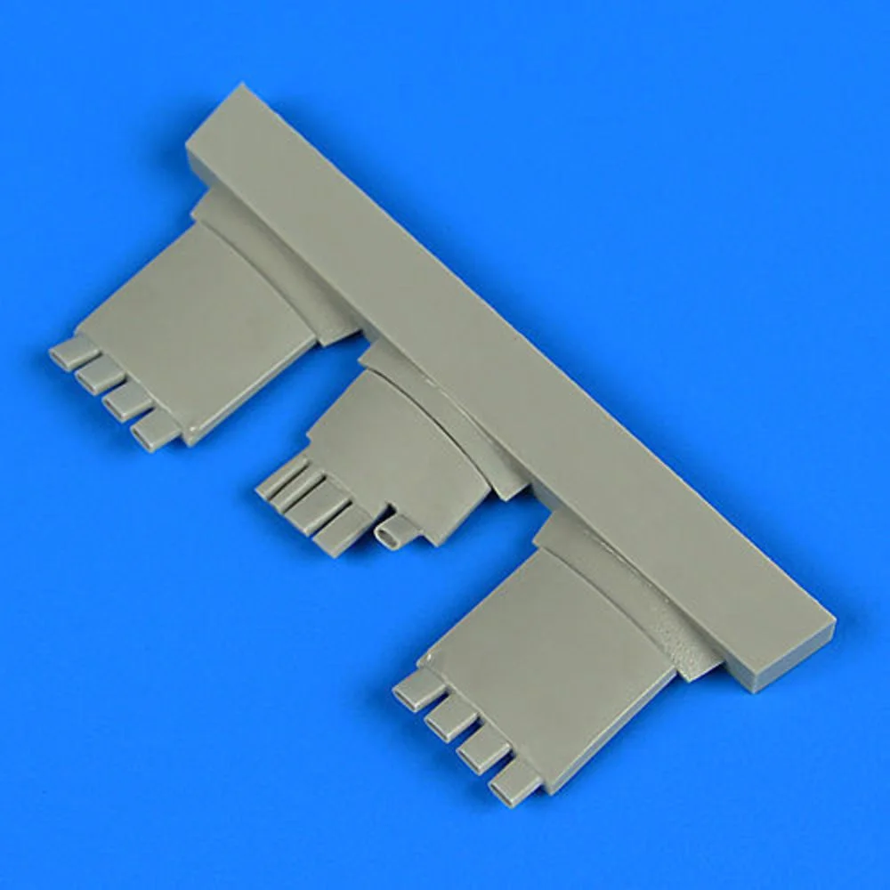 Resinové výfuky Quickboost QB48808 pro Fw 190A v měřítku 1/48 na licím bloku