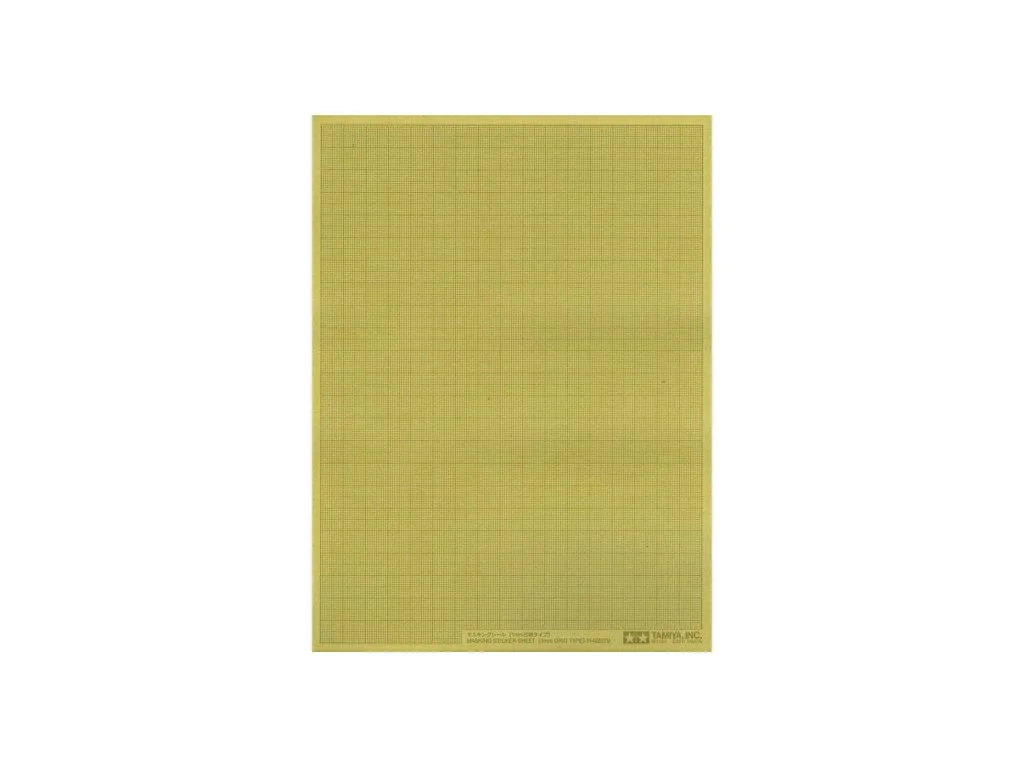 Tamiya 87129 Masking Sheet maskovací archy s mřížkou 1 mm (5 ks)