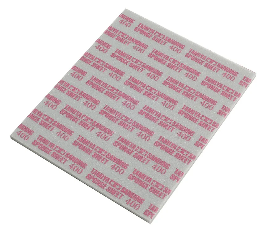 Tamiya 87147 Sanding Sponge Sheet brusná houbička, zrnitost 400