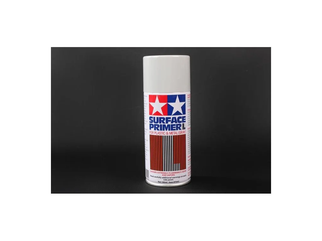 Tamiya 87042 Surface Primer L šedý základ ve spreji (180 ml)