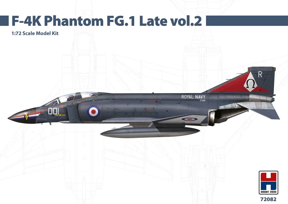 Hobby 2000 72082 F-4K Phantom FG.1 Late vol.2 (1/72)