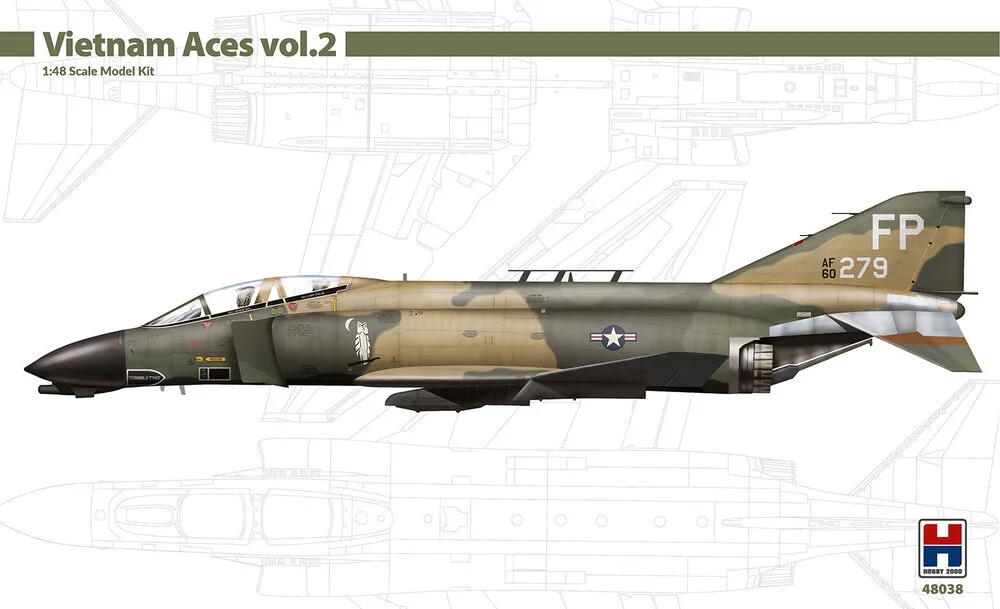 Hobby 2000 H2K48038 F-4D Phantom II Vietnam Aces vol.2 (1/48)