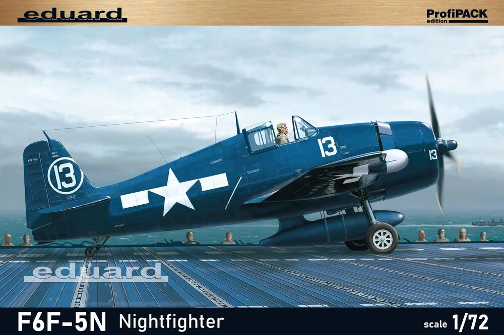 Krabice stavebnice Eduard 7079 F6F-5N Nightfighter 1/72 v edici ProfiPACK