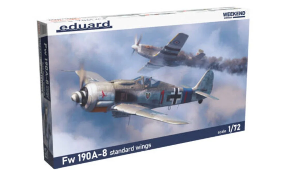 Krabice stavebnice Eduard 7463 Fw 190A-8 standard wings v měřítku 1/72, Weekend Edition