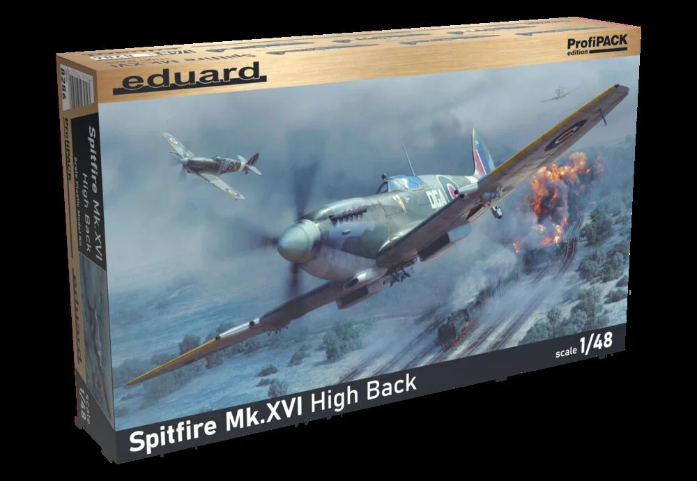 Stavebnice Eduard ProfiPACK 8286 Spitfire Mk.XVI High Back v měřítku 1/48