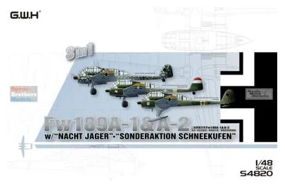Krabice stavebnice Great Wall Hobby GWHS4820 Focke-Wulf Fw 189A-1 & A-2 v měřítku 1/48