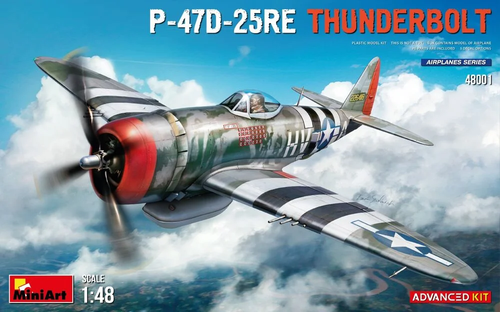 MiniArt 48001 P-47D-25RE Thunderbolt Advanced Kit (1/48)